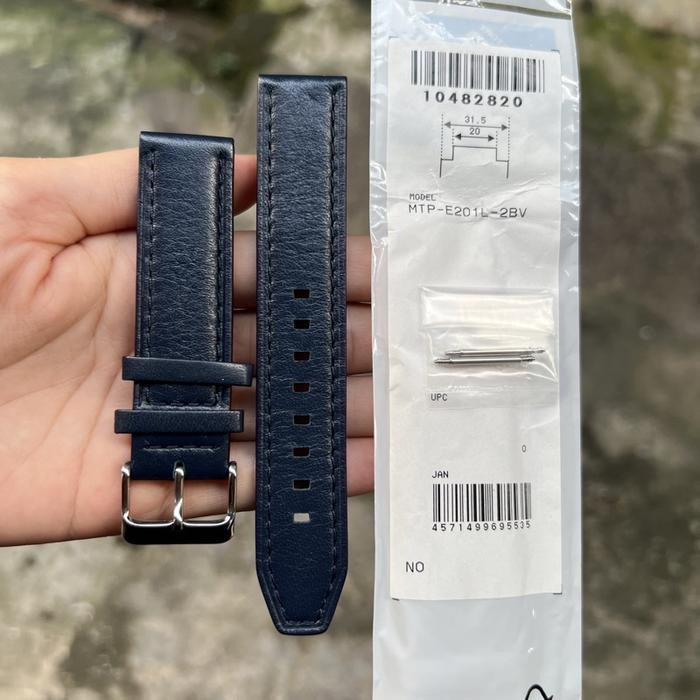 Jual Strap tali jam tangan casio original MTP-E201L 2B band MTP E201L