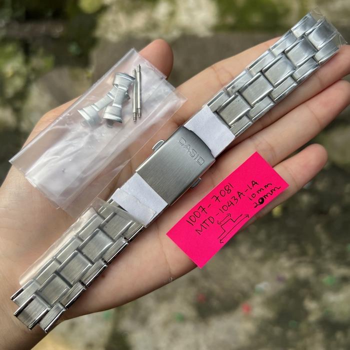 Strap tali jam tangan casio original MTD-1043A band MTD 1043A