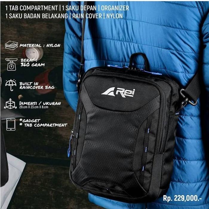 TAS SELEMPANG TRAVEL POUCH REI ARIZONA TAB 10 AREI OUTDOORGEAR