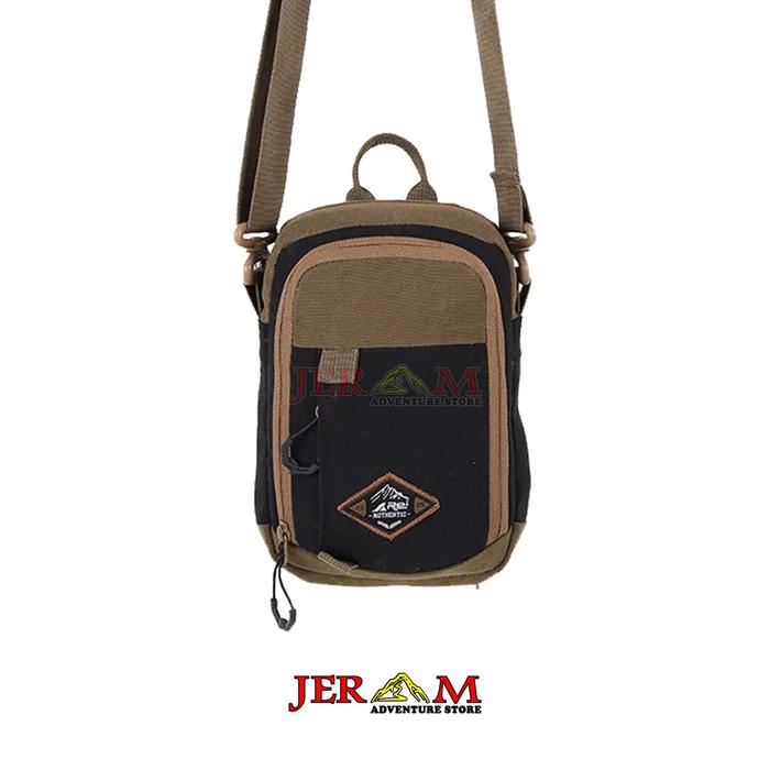 TAS SELEMPANG KANVAS KECIL TRAVEL POUCH REI OBIDOS X2