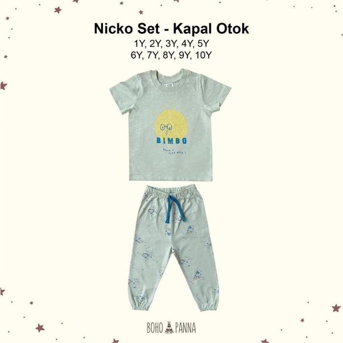 NICKO SET KAPAL OTOK BOHOPANNA