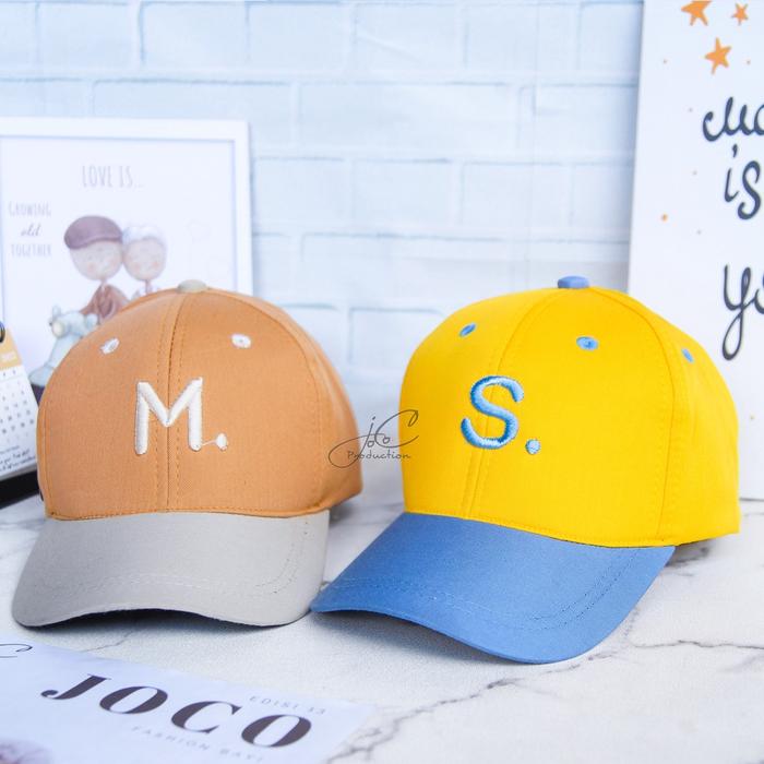 Phileo | Topi Fashion Anak / Topi Tulisan Alfabeth / Topi Casual /