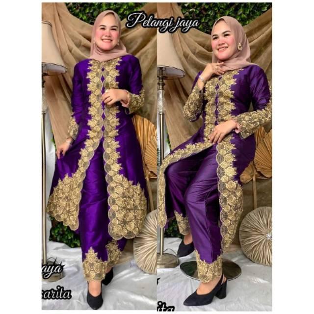 GAMIS SARITA +SET CELANA//PAKAIAN ORIGINAL WANITA// BY PELANGI JAYA