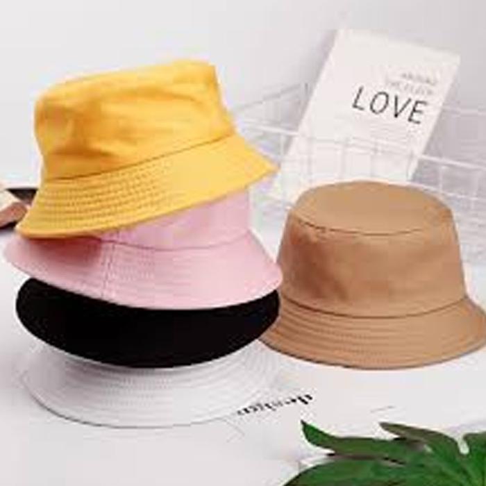 Phileo | Topi Anak Bucket Polos - Topi Bucket Anak - Bucket Polos