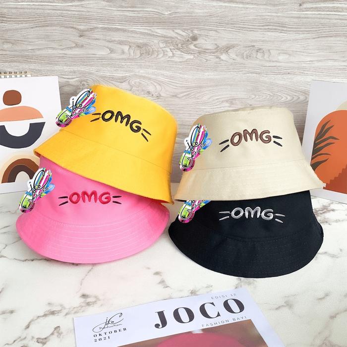 Phileo | Topi Anak Bucket - Topi Balita Bucket Bordir Cute
