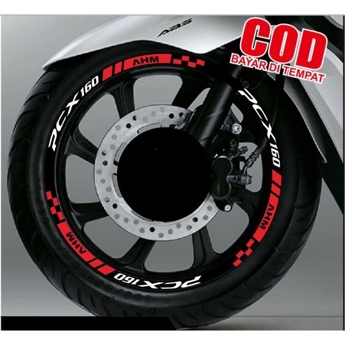 HX887 Stiker Velg Pcx 160 Stiker Velg Pcx 150 Stiker Velg Pcx Murah