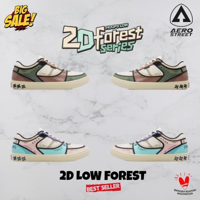 AEROSTREET 2D LOW FOREST SERIES - Cokelat Army, 42