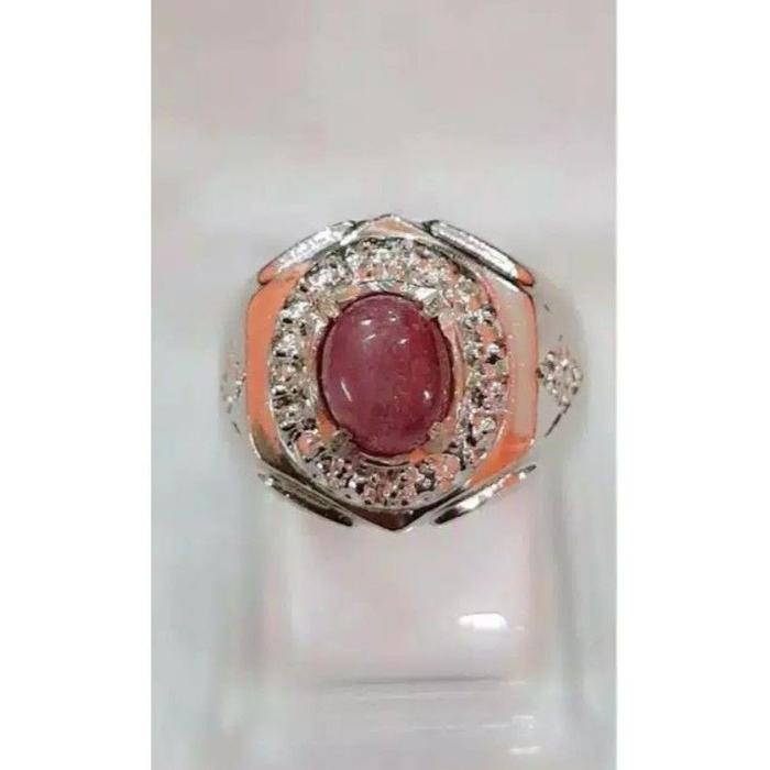 Natural Batu Permata Ruby Daging
