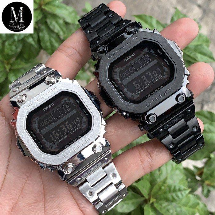 Ori G-SHOCK GSHOCK GX-56 GX56 ORI & GARANSI CUSTOM CASE SILVER /BLACK