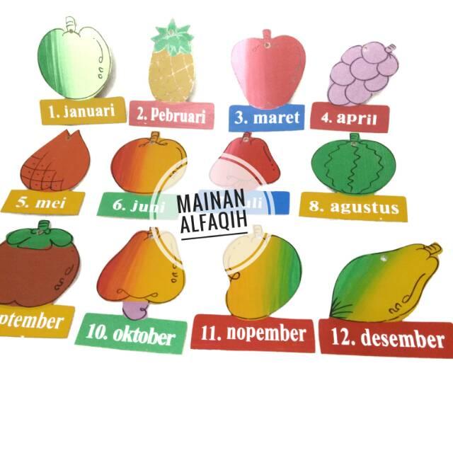 APE TK PAUD- Pajangan Buah ma- ma Bulan