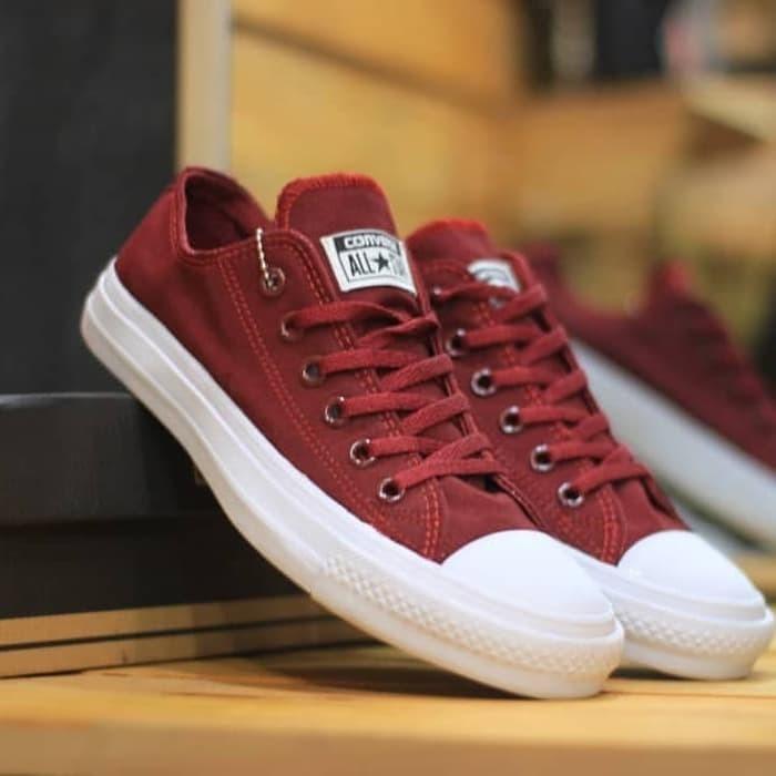 SEPATU CONVERSE MAROON CT BNIB - Maroon, 38