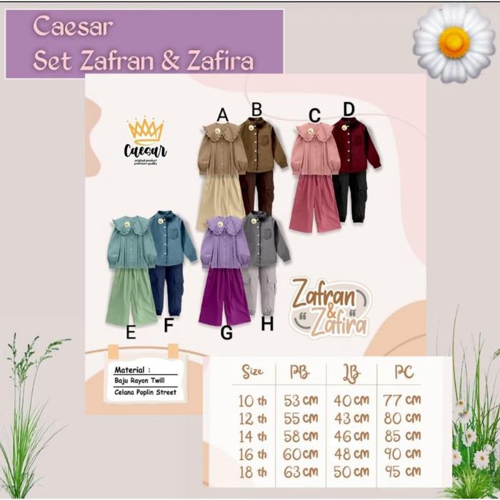 CAESAR ZAFRAN & ZAFIRA