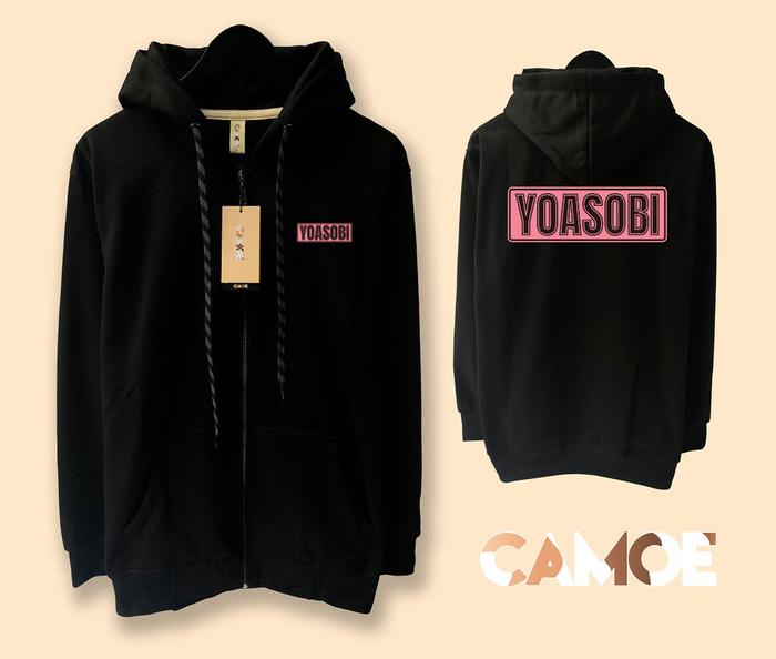 Jaket Hoodie Zipper Yoasobi
