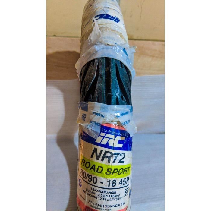 New Ban Irc 80 90 Ring 18 Nr72 Tubetype Non Tubles Roda Depan Megapro