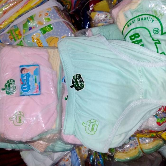 BAPEL ORI || CD CELANA DALAM WANITA BAPEL MERK BORDIR BONUS SABUN ORI