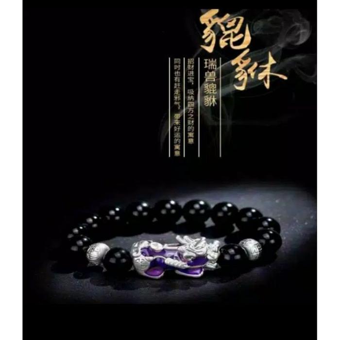 Populer Gelang Pixiu Perak 925 Import Thailand