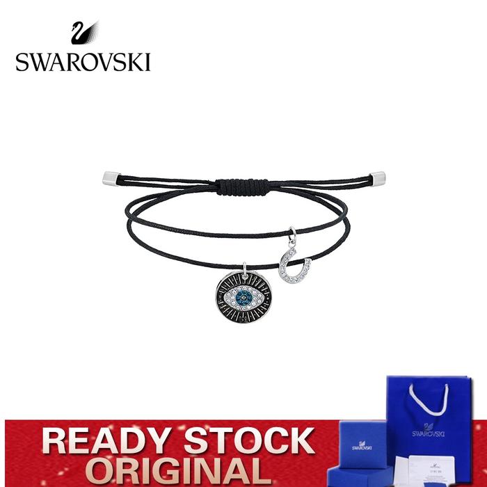 QM201 Asli Gelang Swarovski Gelang Pria Demon UNISEX Mysterious Lustre