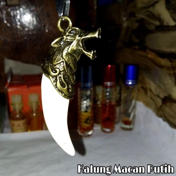 Populer COD Kalung Macan Putih