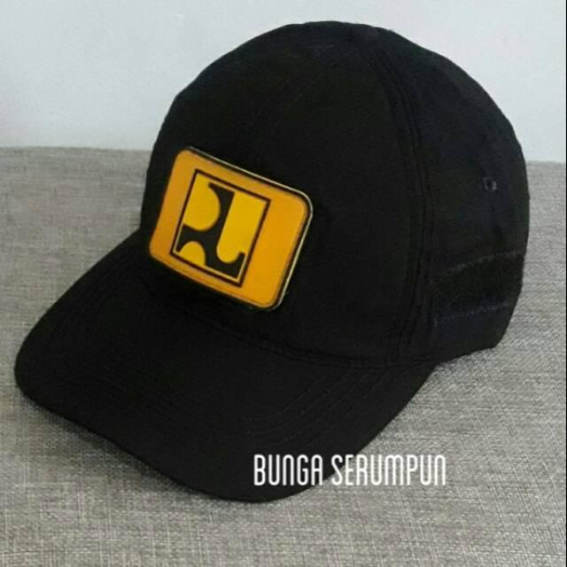 Populer TOPI PUPR - TOPI PUPR VELCRO HITAM