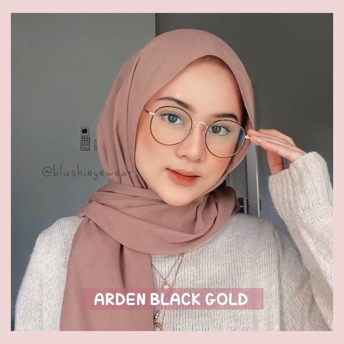 Populer KACAMATA PHOTOCROMIC ARDEN BLACK GOLD