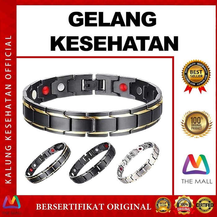 Populer Gelang Kesehatan Terapi Germanium ion magnet