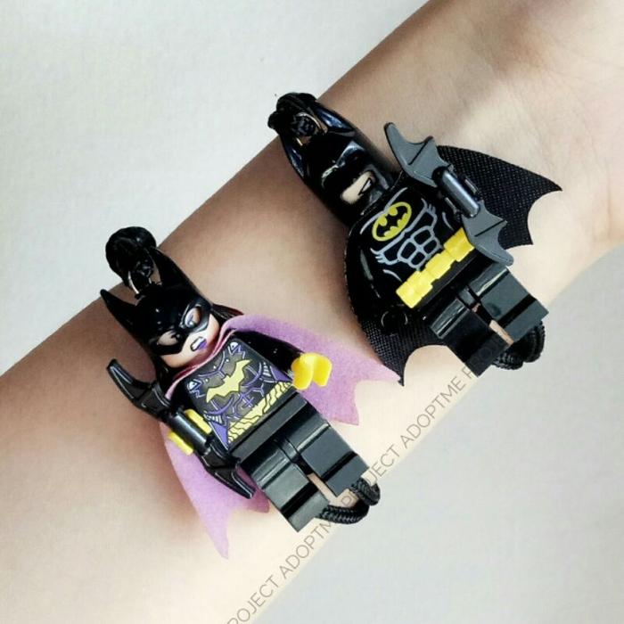 Populer GELANG LEGO COUPLE BATMAN BATGIRL
