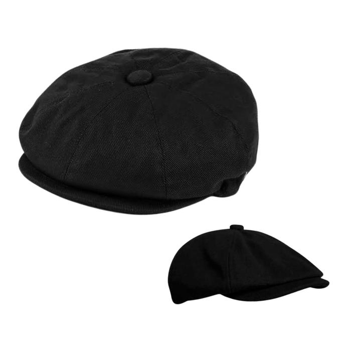 Topi Peaky Blinders Thomas Slebew Kodok Flat Cap Hat Copet Pria Peluki