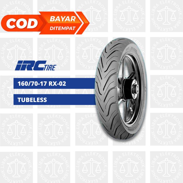 BAN LUAR IRC 160/70-17 RX-02 R TL