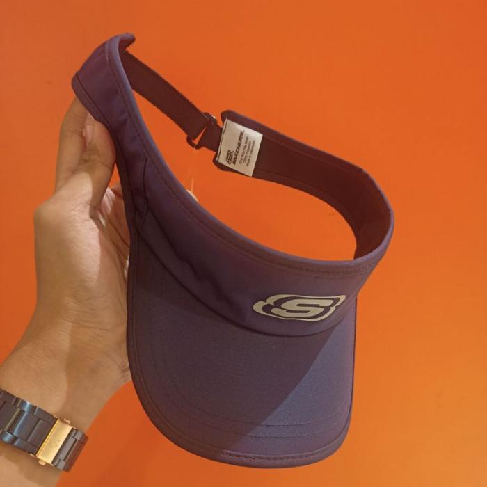 Topi Skechers Visor Navy Unisex