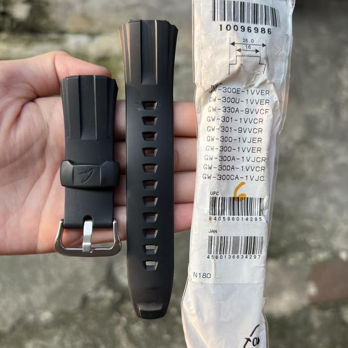 Strap tali jam tangan casio original GW-300 GW-301 band GW 300 GW 301