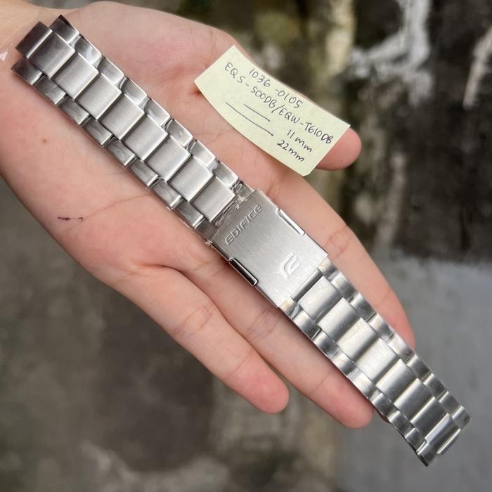 Strap tali jam tangan casio original EQW-T610DB EQW-600DB EQS-500DB