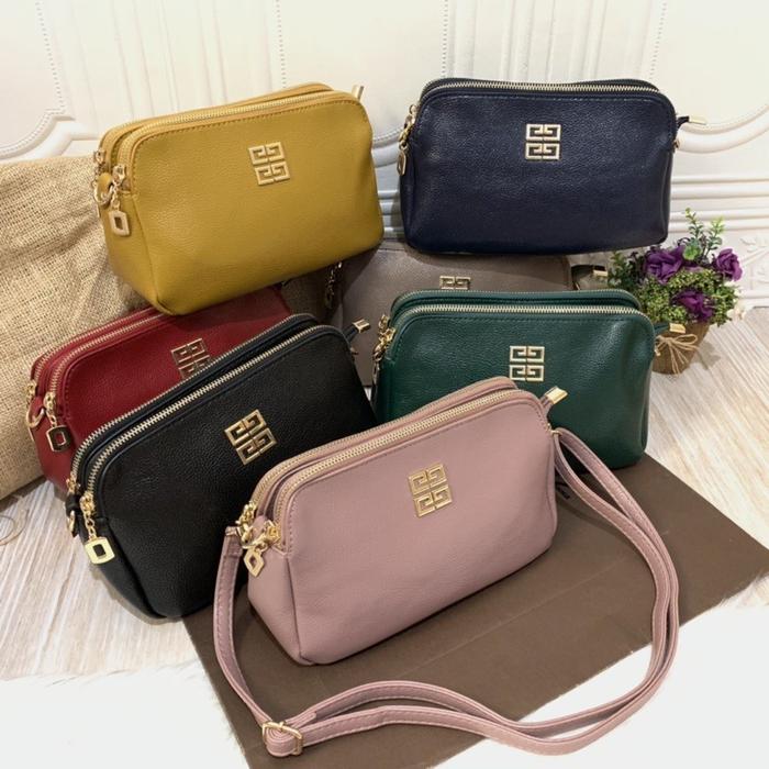 Dijual COD Jamjo Tas Selempang Import Gv Kylie S 3Ruang Suprem