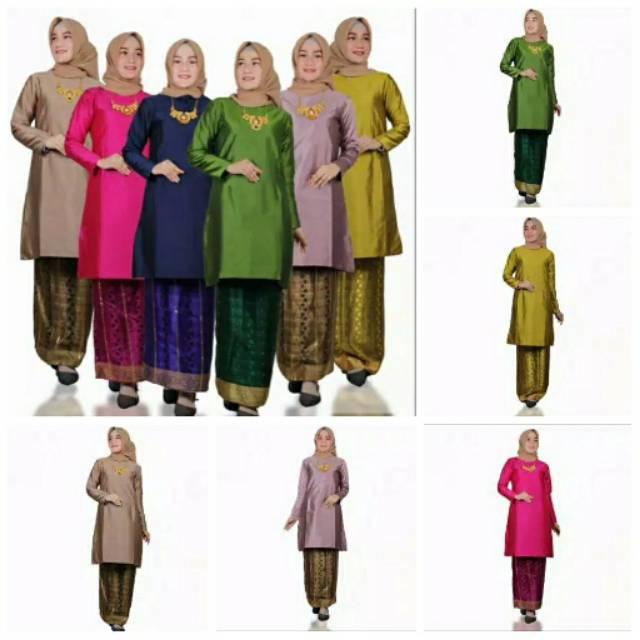 Set Baju Kurung Melayu / Baju Kurung Iriana / Baju Kurung Padang /