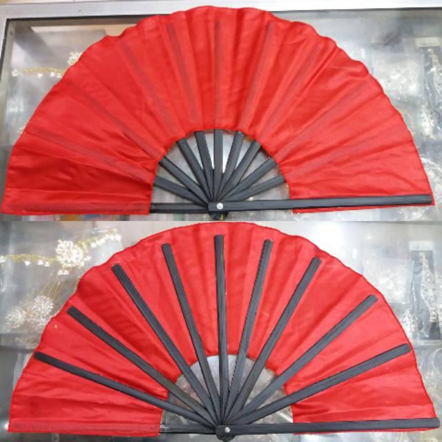 Kipas Tari Bahan Satin // Kipas Geprek // Kipas Tari Geprek
