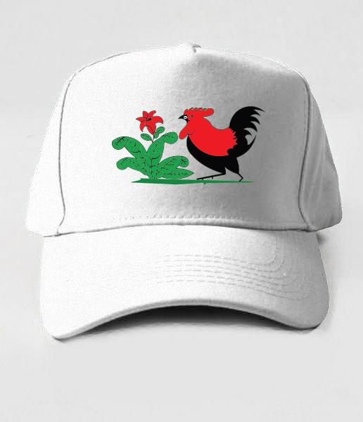 Topi Baseball Logo mangkok ayam jago