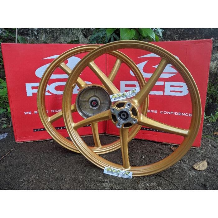 Velg Depan Belakang Rcb Uk 140 Dan 160 Ring 17 Racing Boy