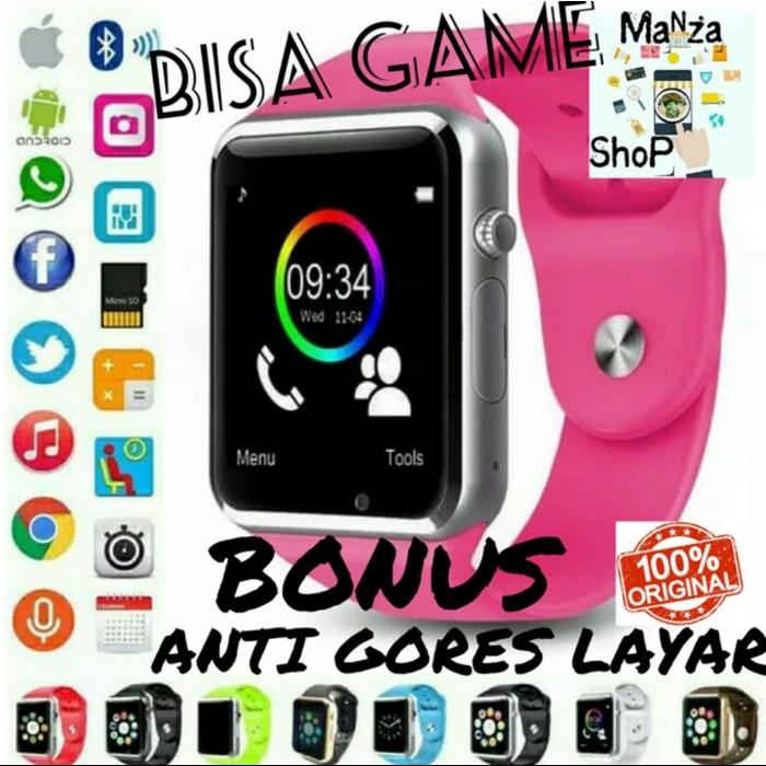 JAM HP ANAK ANDROID JAMAN NOW SMARTWATCH KEKINIAN BISA TELPON CAMERA