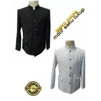 Jasko Putih Polos Jasko Hitam Polos Motif Saku Tutup Jasko Pria