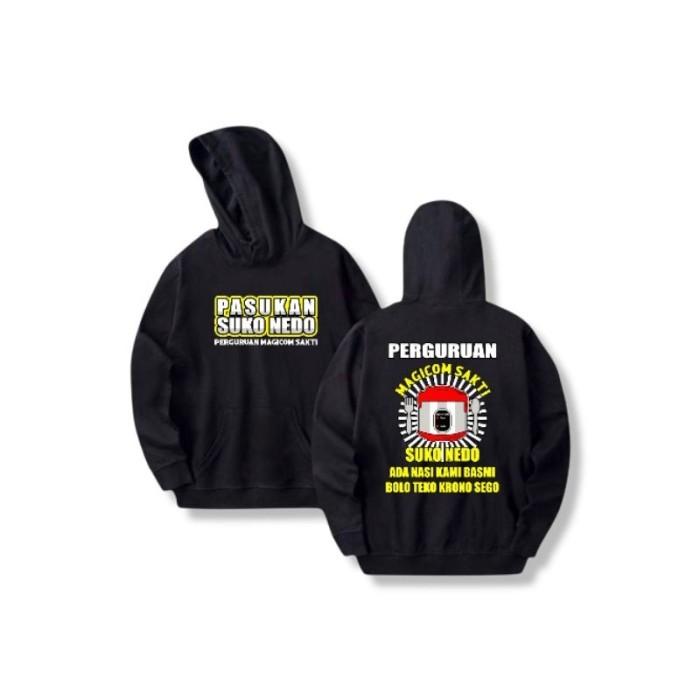 Kalemmerch Hoodie Jaket Hitam - Perguruan Magicom Sakti Suko