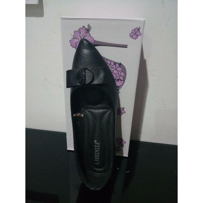 New Lawrensia Sepatu Heel Wanita Lawrensia 38 Hitam