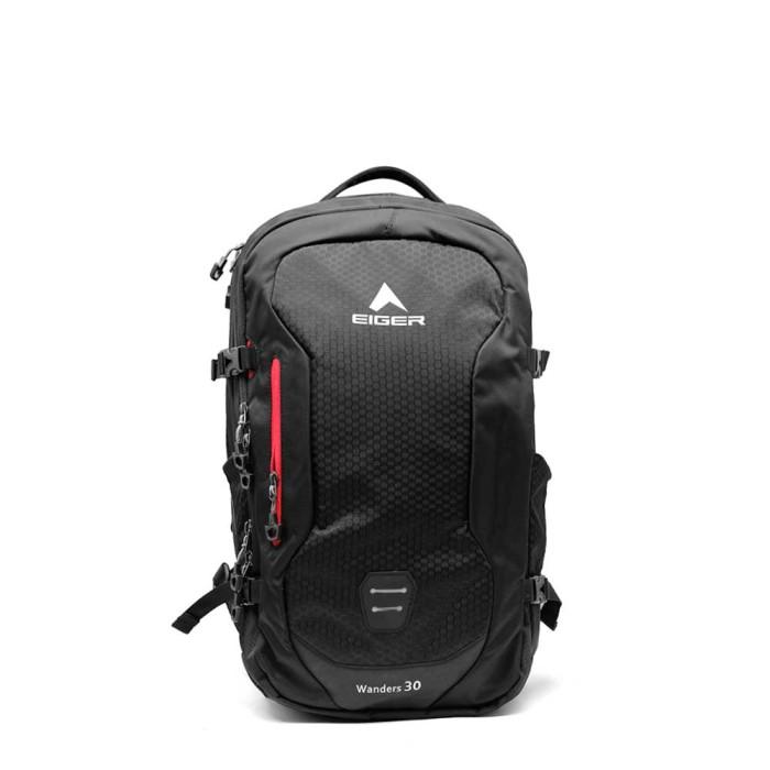 EIGER WANDERS 30 1A LAPTOP BACKPACK BLACK