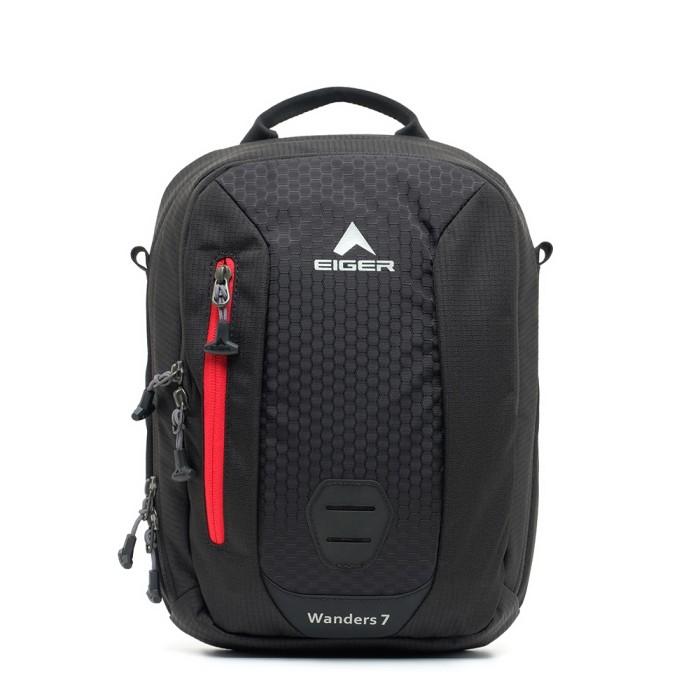 EIGER WANDERS 7 1.0 SHOULDER BAG BLACK
