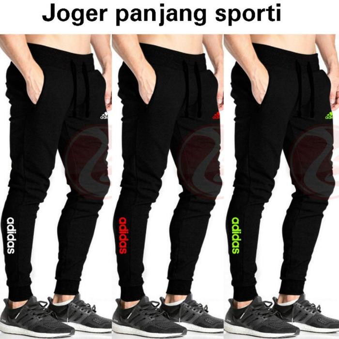 Celana Pria Panjang Badminton Bulutangkis - Joger Panjang Ekonomis