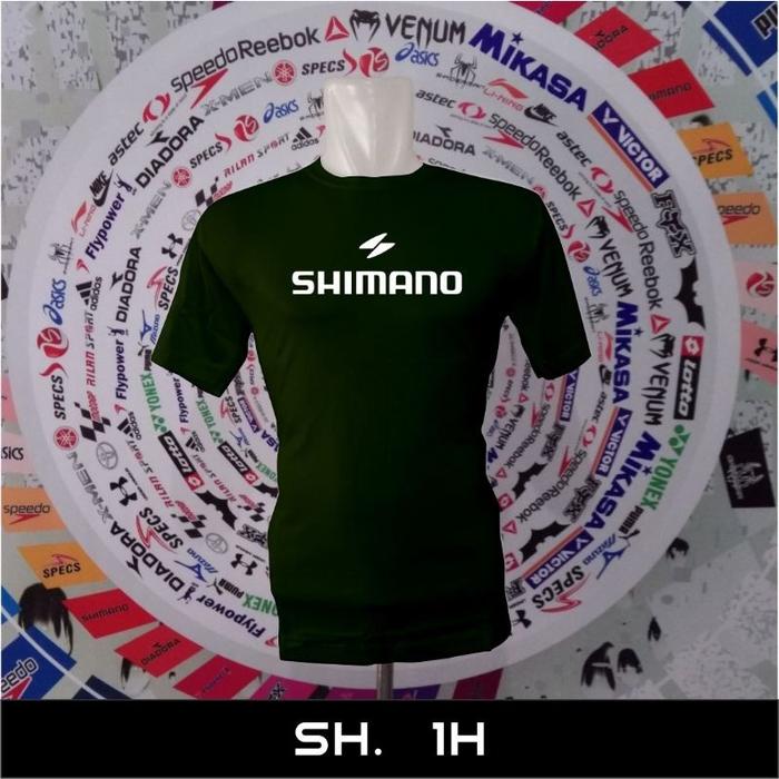 Baju Pancing - Kaos Pancing Lengan Pendek Shimano - Baju Kaos Jersey
