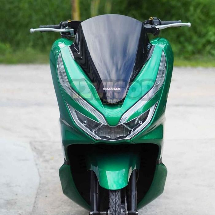 windshield PCX lokal 150 standar , Visor PCX new 150 type Thailand