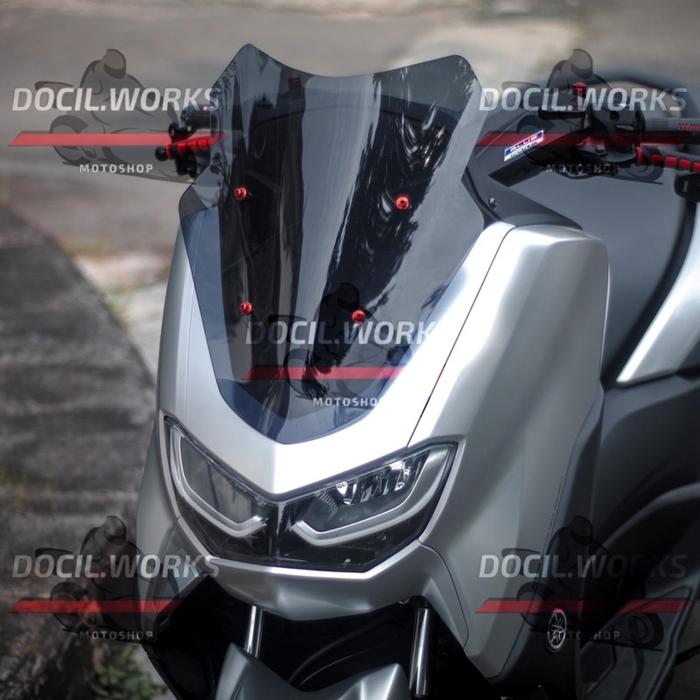 windshield new nmax 2020 winshield new nmax new 2020 model Vector