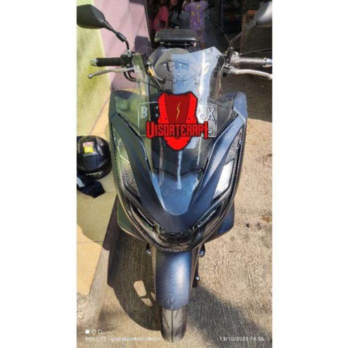 WINDSHIELD PCX 160 MODEL BATMAN || VISOR PCX 160