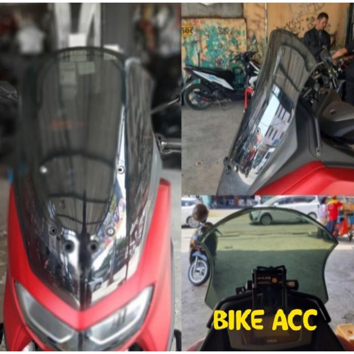 Visor Windshield Nmax New 155 2020 2021 2022 Anti pecah Clear _Smoke