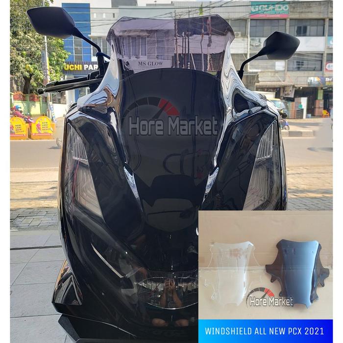 WINDSHIELD PCX 160 MODEL BATMAN VISOR ALL NEW PCX 160 2021 2022