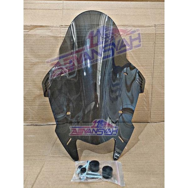 WINDSHIELD YAMAHA LEXI JENONG SPORTY TDR. VISOR LEXI TDR TEBAL 4MILI